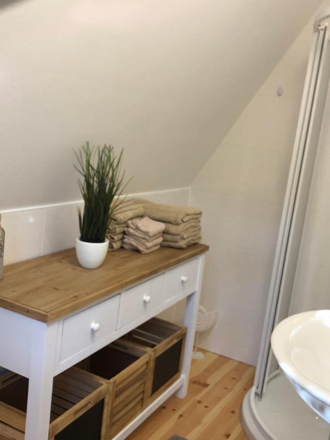 Ferienhaus Reetdach 1300Qm Privatgrundstueck Bootssteg Sauna Templin Luebbesee Uckermark Erholung Pur Seenplatte Petersdorf  Eksteriør bilde