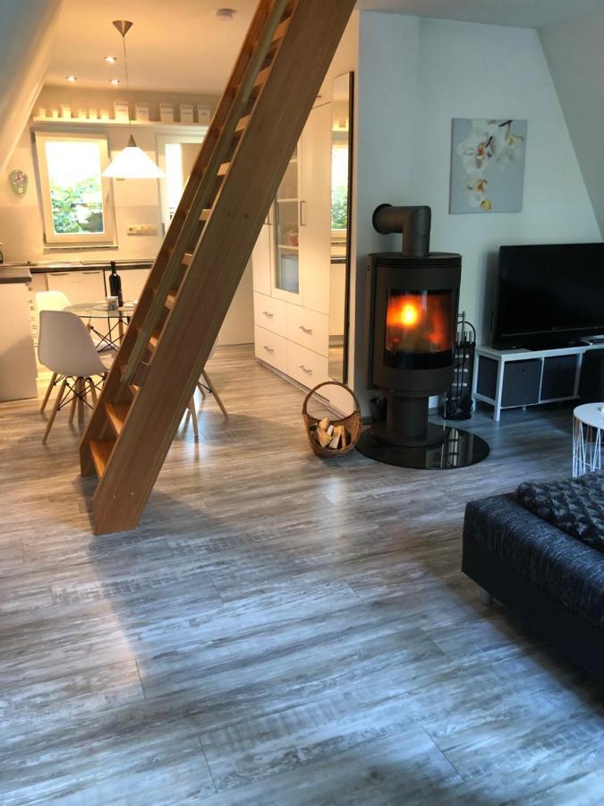 Ferienhaus Reetdach 1300Qm Privatgrundstueck Bootssteg Sauna Templin Luebbesee Uckermark Erholung Pur Seenplatte Petersdorf  Eksteriør bilde